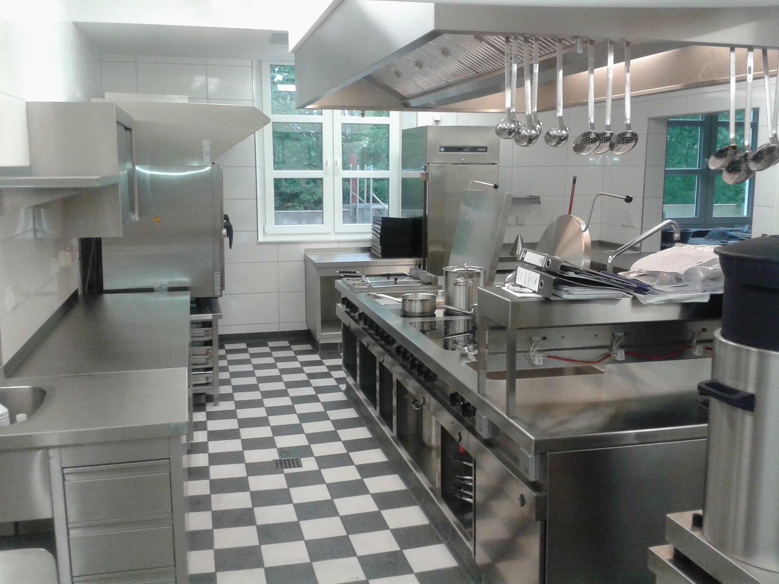 Großküche in der Gastronomie